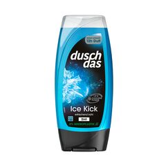 Duschdas 2-in-1 Duschgel & Shampoo Ice Kick Duschbad mit eiskaltem Duft sorgt für einen erfrischenden Start in den Tag 225 ml