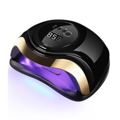 Aokyom 168W Nageltrockner Lampe, UV LED Lampe für Nägel Professionelle Nagellampe mit 10/30/60/99s Timer LCD Anzeige und Smart Sensor für Finger/Zehennagel und für Alle Gel Nagellack,Gelnägel,Shellac