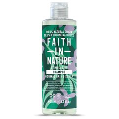 Faith In Nature Natürliches Rosmarin-Shampoo, Ausgleichend, Vegan und Frei von Tierversuchen, Ohne SLS Oder Parabene, Für Normales Bis Fettiges Haar, 400ml