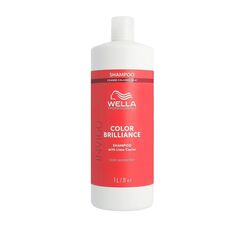 Wella Professionals Invigo Color Brilliance Conditioner fine – glättende Haarspülung mit Farbschutz für gefärbtes, dickes Haar – mit Vitamin E und Antioxidantien – 1 l