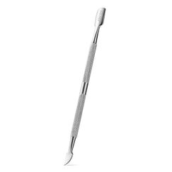 BEZOX Nagelhautschieber, 2 in 1 Profi Nagelschieber Spatel Pusher - Edelstahl Metallspatel Cuticle Pusher für Maniküre, Pediküre (Set of 1)