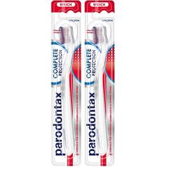 Parodontax Complete Protection Zahnbürste, 1 Stk., für starke Zähne und gesundes Zahnfleisch, weich (Packung mit 2)