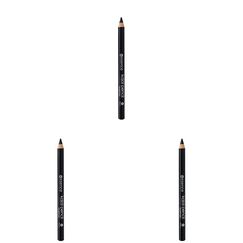 essence - Eyeliner - kajal pencil - 01 black (Packung mit 3)
