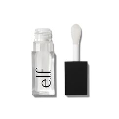 e.l.f. Glow Reviver Lip Oil, Nährendes, Getöntes Lippenöl Für Ein Hochglänzendes Finish, Angereichert Mit Jojobaöl, Vegan & Tierversuchsfrei, Crystal Clear