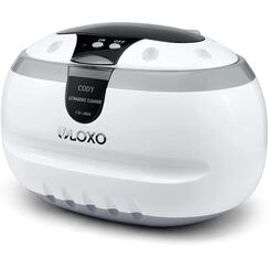 600ml Ultraschallreinigungsgerät-VLOXO Ultraschallreiniger 42kHz Ultraschallgerät für Brille Uhren Schmuck Ohrringe Halsketten Rasierer Zahnprothesen Werkzeuge Kosmetikpinsel 50W Reinigungsbad
