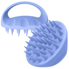 Ithyes 38 Finger vergrößerter Kopfmassage-Bürste, Silikon-Kopfhautmassagebürste, Scalp Massager Shampoo-Bürste, Massagebürste Haare, Hair Massager Scalp for Frauen, Männer, Haustiere (Lila-blau)