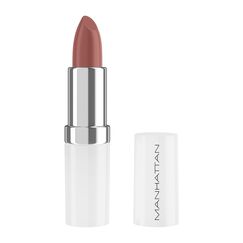 Manhattan Lasting Perfection Satin Lipstick 230 Hip Hazelnut, Lippenstift für intensive, langanhaltende Farbe und feuchtigkeitsspendende Pflege