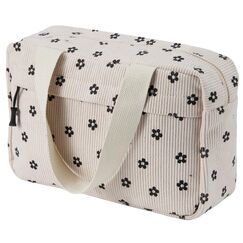 Jiliyote Kulturtasche Cord Damen Große Kosmetiktasche Make-up Tasche Kosmetikbeutel Kord Cosmetic Bag Reise Kosmetikbeutel für Travel mädchen Damen