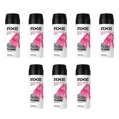 AXE Bodyspray Anarchy for Her Deo Deospray ohne Aluminiumsalze 8x 150ml Frauen Damen Deodorant mit 48 Stunden Schutz