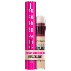 Bundle of Maybelline New York, Lash Sensational Firework Mascara, Very Black, 10 ml + Maybelline New York Abdeckstift, Instant Anti-Age Effekt Concealer, Nr. 01 Light, 6,8 Ml