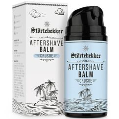 Störtebekker® Premium After Shave Balsam für Herren mit Crusoe-Duft - Gegen Hautirritationen, Rasurbrand - Hautpflege nach der Rasur - Angenehmer Duft - Männer Aftershave Balm - Made in Germany