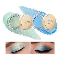 Oulac Lidschatten Set| Hochpigmentierter Creme-Lidschatten| Wasserfest & Langlebig| Satiniertes Metallic Finish|Verblendbar & Faltenfreies Augen-Makeup|Vegan