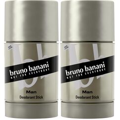 bruno banani Man Deodorant Stick - Herb-aromatisches Herren Deodorant, 1x75ml (Packung mit 2)