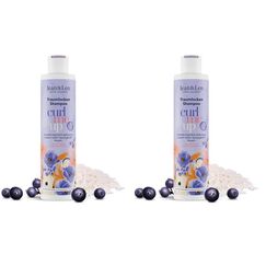 Jean & Len Traumlocken Shampoo Reiswasser & Açaibeere, für lockiges & welliges Haar, verleiht Sprungkraft & Volumen, fruchtiger Beeren-Duft, Haarshampoo, ohne Parabene & Silikone, vegan, 300 ml