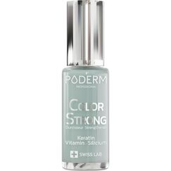 Nagelhärter Lack mit Biotin, Silizium und Keratin - Stärkt und repariert beschädigte, geschwächte, brüchige Nägel durch Gel-Nagellack, Alterung - Soft Sage - Hände & Füße - Swiss Made