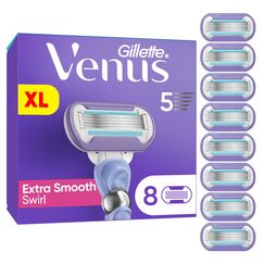 Gillette Venus Extra Smooth Swirl Damen Rasierklingen, 8 Ersatzklingen