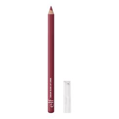 e.l.f. Cream Glide Lip Liner, hochpigmentierter Stift zum Formen und Definieren der Lippen, halbmattes Finish, vegan und tierversuchsfrei, That Merlot Tho