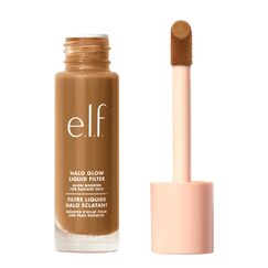 e.l.f. Halo Glow Liquid Filter, Teint-Booster für einen strahlenden Weichzeichner-Effekt, mit Hyaluronsäure, vegan und tierversuchsfrei, 5.5 Medium/Tan