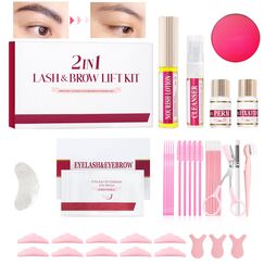 Wimpernlifting Set 2025,Neu Lash Lifting Set 5 Größen Augenbrauen Lifting Set Professionell Wimpern Lifting Set Wimpernlifting Set mit Schwarzer Farbe,Einfach zu Bedienen Ideal für Einsteiger