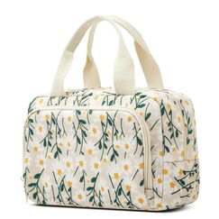 Funtlend Kulturtasche Damen Cord Kosmetiktasche kulturbeutel Kosmetik Tasche Reise Kulturbeutel Waschtasche für Travel Mädchen