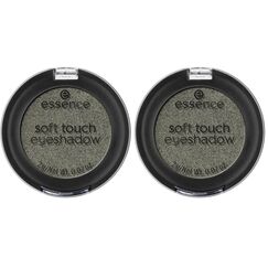 essence cosmetics soft touch eyeshadow,Lidschatten,Nr. 05 Secret Woods,grün,sofortiges Ergebnis,langanhaltend,mit Vitaminen,farbintensiv,vegan,Mikroplastik Partikel frei,Nanopartikel frei (2g)