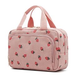 Funtlend Kulturtasche Damen Cord Kosmetiktasche kulturbeutel Kosmetik Tasche Reise Kulturbeutel Waschtasche für Travel Mädchen