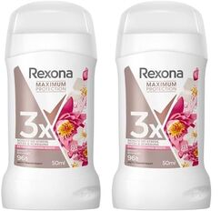 Rexona Women Maximum Protection Anti Transpirant Stick Bright Bouquet Deodorant mit 96 Stunden Schutz gegen starkes Schwitzen und Geruch mit 3x Schutz bei Stress, Hitze & Bewegung 50 ml