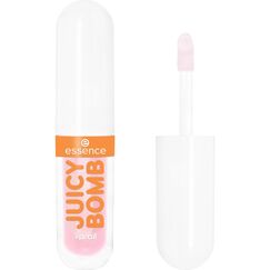 essence JUICY BOMB PARTY lip oil, Lipgloss, Nr. 01, Transparent, pflegend, mit Ölen, natürlich, glänzend, vegan, ohne Parabene, ohne Mikroplastikpartikel, Nanopartikel frei, 1er Pack (2.4ml)