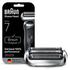 Braun Series 7 Elektrorasierer Scherkopf 74s, ORIGINAL Ersatzscherteil vom Hersteller, Hol dir 100% Leistung zurück, Kompatibel mit Braun Rasierern der Generation 70, 71 und 72