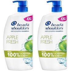 Head & Shoulders Apple Fresh Anti-Schuppen-Shampoo 800ml Zur Täglichen Anwendung. Bis Zu 100% Schuppenschutz, Klinisch Getestet. Für Jeden Haartyp (Packung mit 2)
