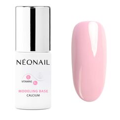 NÉONAIL UV Nagellack - Base Coat Gel UV - Base Calcium Blush Boomer 7,2 ml - Unterlack Für Nägel - Lack Gel