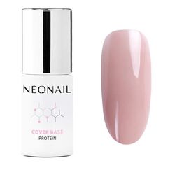 NÉONAIL UV Nagellack - Base Coat Gel UV - Modeling Cover Base Protein Natural Nude 7,2 ml - Unterlack Für Nägel - Lack - Gel