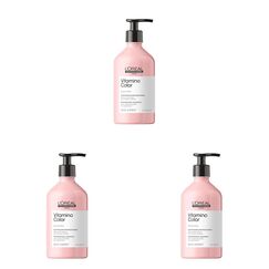 L'Oréal Professionnel Farberhaltendes Haarshampoo für coloriertes Haar, Mit Resveratrol, Serie Expert, Vitamino Color Shampoo, 500 ml (Packung mit 3)