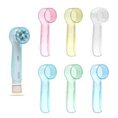 seplouis Abdeckung für elektrischen Zahnbürstenkopf, kompatibel mit Oral B Zahnbürstenkopf, Mehrfarbig, 6er-Pack