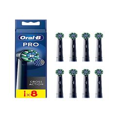 Oral-B Pro Cross Action Aufsteckbürsten für elektrische Zahnbürste, 8 Stück