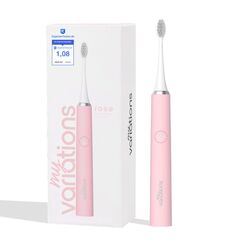 My Variations - Elektrische Zahnbürste – Schalltechnologie – 1 Monat Akkulaufzeit – 5 Putzmodi – Integrierter 2-Minuten-Timer – von Zahnärzten empfohlen – USB-C-Ladung – Rosa