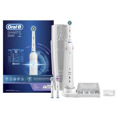Braun Oral-B Smart 5000n Elektrische Zahnbürste, weiß