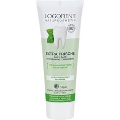 LOGODENT EXTRA FRISCHE daily care Pfefferminz Zahncreme 18 x 75 ml