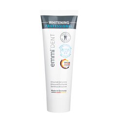 emmi-dent Ultraschall Zahncreme „Whitening“ I Schonende Whitening Zahnpasta I Ideal für empfindliche Zähne und Zahnfleisch I Vegan I 1x 75 ml