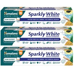 Himalaya Sparkly white herbal Zahnpasta 75 ml (3 Pack)