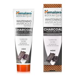 Himalaya, Whitening Antiplaque Toothpaste, Charcoal + Black Seed Oil, Mint, 4.0 oz (113 g)