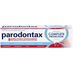 Parodontax Complete Protection Original, tägliche Zahnpasta mit Fluor, 8 Vorteile, speziell für gesünderes Zahnfleisch und stärkere Zähne, 75 ml