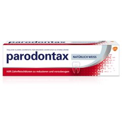 Parodontax Natürlich Weiss, tägliche Zahnpasta, 1x75ml, Hilft Zahnfleischbluten Zu Reduzieren Und Vorzubeugen