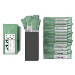 GO Travel Size Mouthwash Packets (Mint, 20 Einzelpakete)