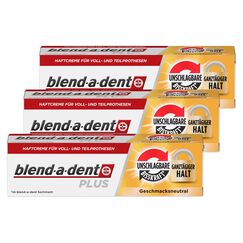 Blend-a-dent Super-Haftcreme Duo KRAFT, 3er Pack (3 x 40 g)