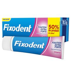 Fixodent Original Klebecreme für Zahnprothesen, 70,5 g