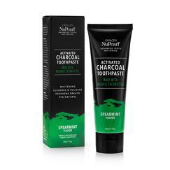 ORALGEN NuPearl ACTIVATED CHARCOAL Toothpaste (Spearmint) 113g/4 Oz