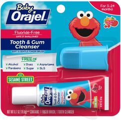 Baby Orajel Tooth and Gum Cleanser, Baby Zahn- und Zahnfleisch Pflege mit weicher Fingerzahnbürste - aus USA