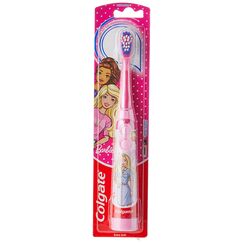 Colgate Barbie-Zahnbürste, extra weich, batteriebetrieben, für Kinder ab 3 Jahren, verschiedene Farben