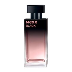 MEXX BLACK Woman Eau de Toilette, fesselnd-intensiver Duft fruchtiger Noten für sinnliche Frauen, 30ml